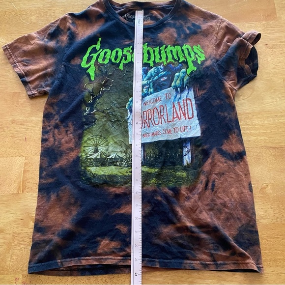 Goosebumps Tie-Dye T-Shirt - Black and Brown men’s small - Picture 7 of 8